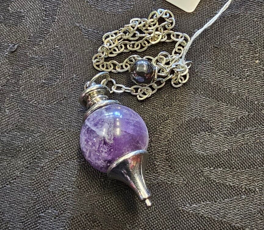Amethyst Pendulum | Calm, Protection & Intuitive Clarity