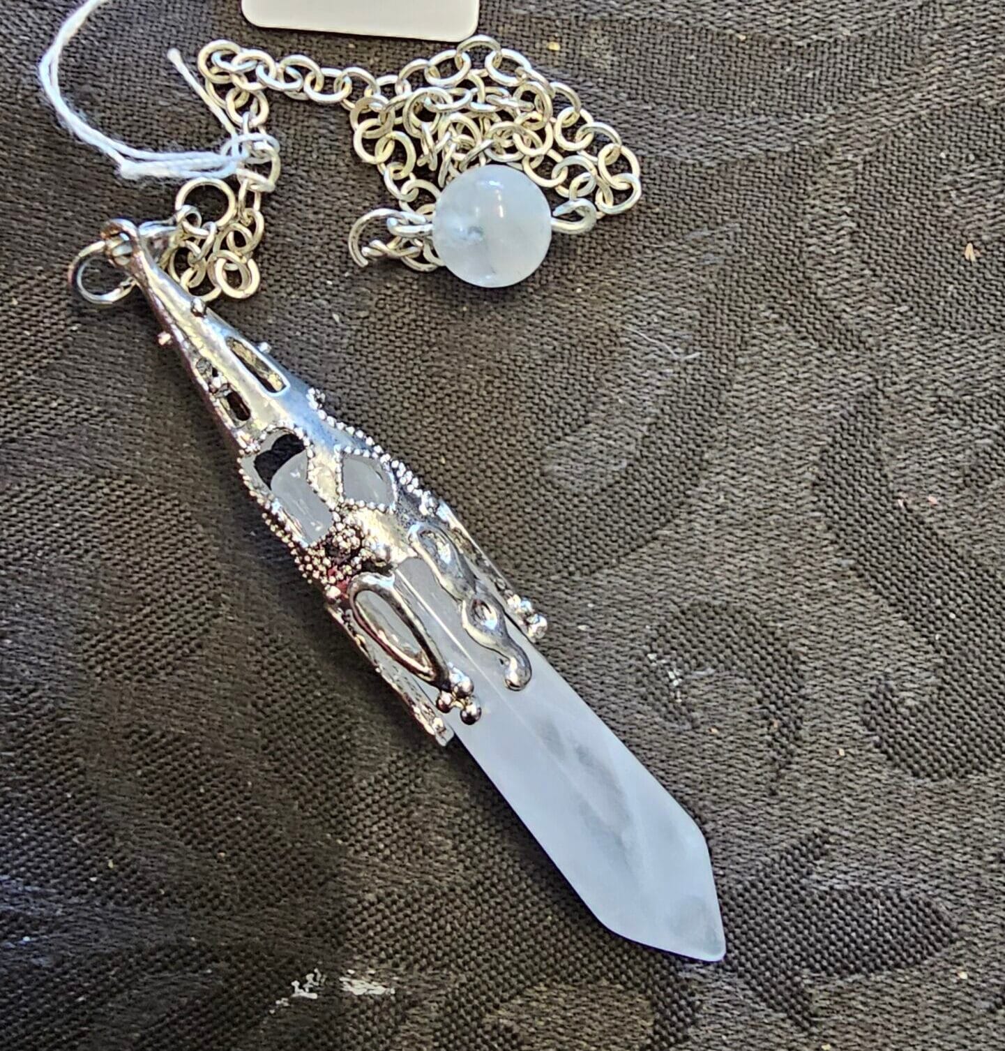 Clear Quartz Pendulum | Clarity, Focus & Amplified Insight