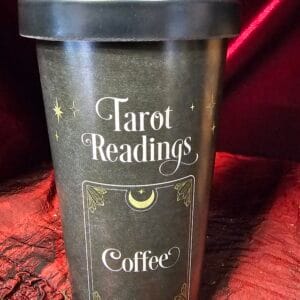 ✨Tarot Reading Bamboo Travel Mug | Reusable Coffee Cup✨