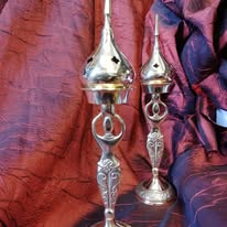 Brass Goddess Resin Burner | Ritual Incense & Resin Holder