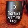 Resting   Witch   Face   -   Wine   Glass