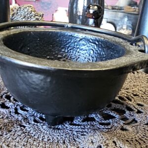 cauldron, cast iron, ritual tools, altar, decor, incense, burner, witchcraft