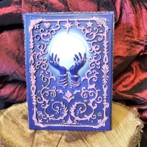 crystal ball, storage box, ritual tools, altar, decor, intuition, witchy, home