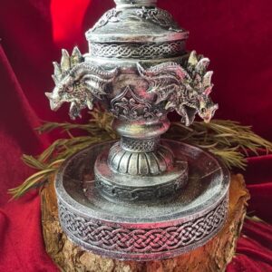 🐉 Dragon Backflow Incense Burner | Gothic Incense Holder & Ritual Decor🐉