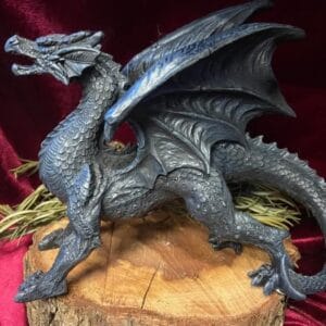 Dragon Guardian Figurine | Gothic Dragon Statue & Protective Decor