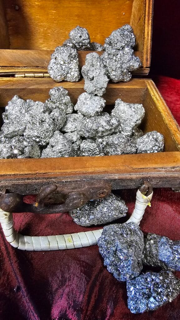 Raw Pyrite Cluster